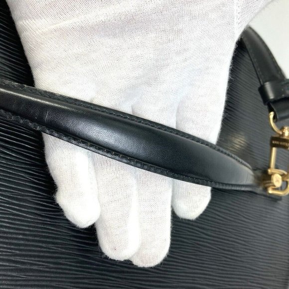 Authentic LOUIS VUITTON M48012 Epi Nice 2WAY vanity bag Shoulder - Picture 10 of 12